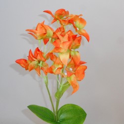Artificial Canna Lilies Orange 46cm - C109 J1