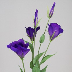Artificial Lisianthus Purple 80cm - L017C E3