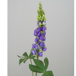 Silk Artificial Lupins Lilac 80cm - L087 