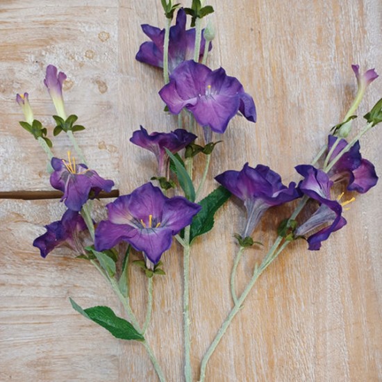 Artificial Morning Glory Bindweed Vines Purple 60cm - M064 GG2