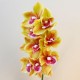 Real Touch Artificial Cymbidium Orchid Green 70cm - O019 LL4