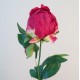 Artificial Peony Buds Large Magenta Pink 45cm - P151 O1