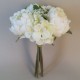 Honor Autumn Garden Peony Wedding Posy Cream 24cm - P217 FF3