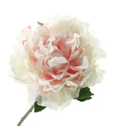 Short Stem Artificial Peony Pale Pink 38cm - P245 K3 Short Stem Artificial Peony Pale Pink 38cm - P245 K3