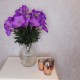 Artificial Petunias Plant Purple 38cm - M063 K1
