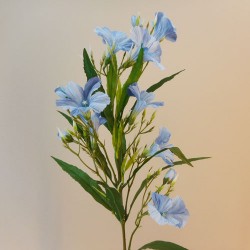 Artificial Petunias Spray Blue 77cm - P050 