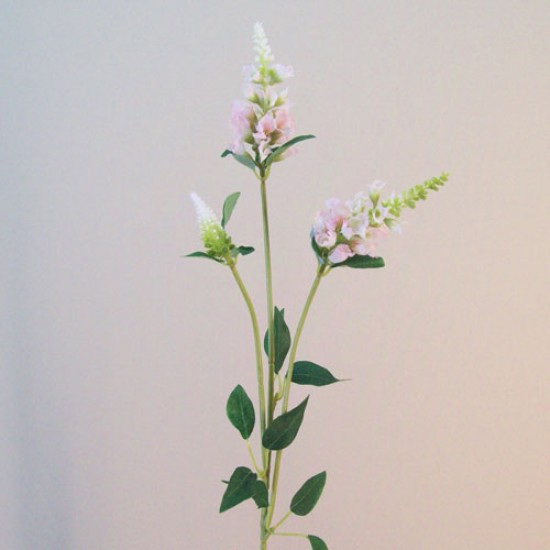 Artificial Physostegia Pale Pink 62cm - P167 S3