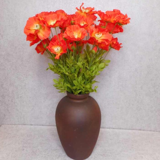 Orange Poppies 70cm - P026 J2