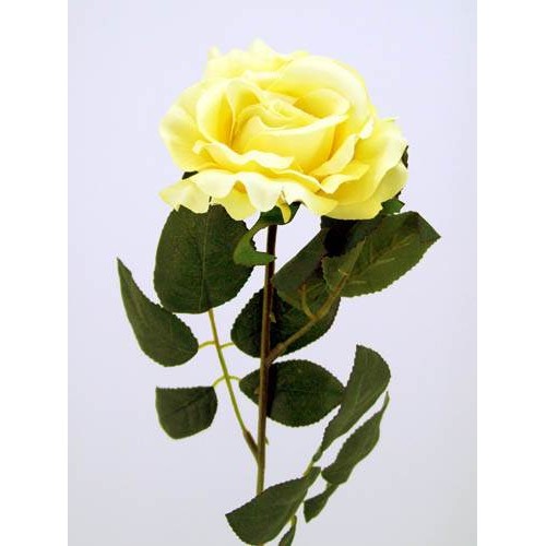 Artificial Roses Bouquet Yellow 44cm | Artificial Flowers