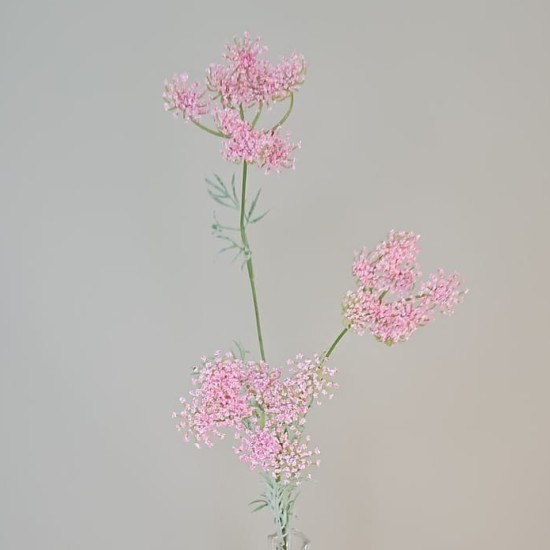 Faux Queen Anne's Lace Pink 80cm - Q008