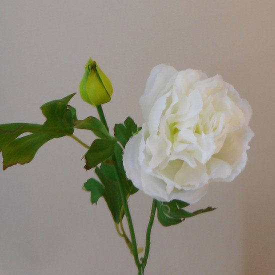 Artificial Ranunculus Cream 41cm - R713 P3