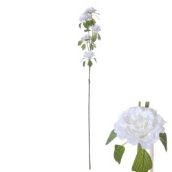 Artificial Ranunculus Spray White 70cm - R261 KK3