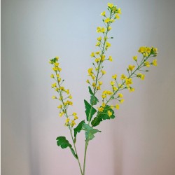 Artificial Rapeseed Flowers Yellow 111cm - R209 D1