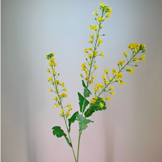 Artificial Rapeseed Flowers Yellow 111cm - R209 D1