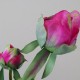 Real Touch Peony Buds Magenta 48cm - P020 