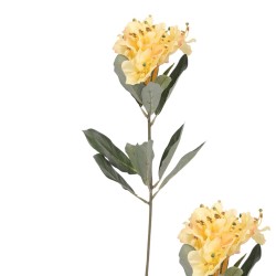 Artificial Rhododendron Yellow 60cm - R907 I4