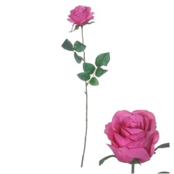 Artificial Garden Rose Buds Pink 62cm - R260 N3