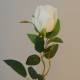 Artificial Bud Roses Ivory Cream 65cm - R590 P4