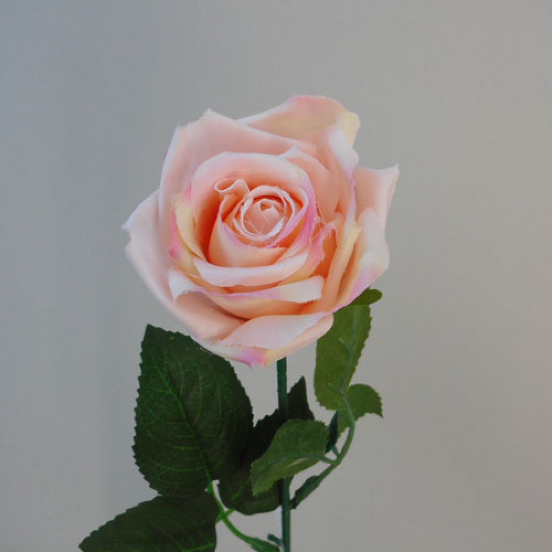 Artificial Rose Buds Pink Peach 43cm | Artificial Flowers