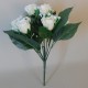 Artificial Rosebuds and Gypsophila Bouquet Cream x 9 29cm - R131 L4 Artificial Rosebuds and Gypsophila Bouquet Cream x 9 29cm - R131 L4