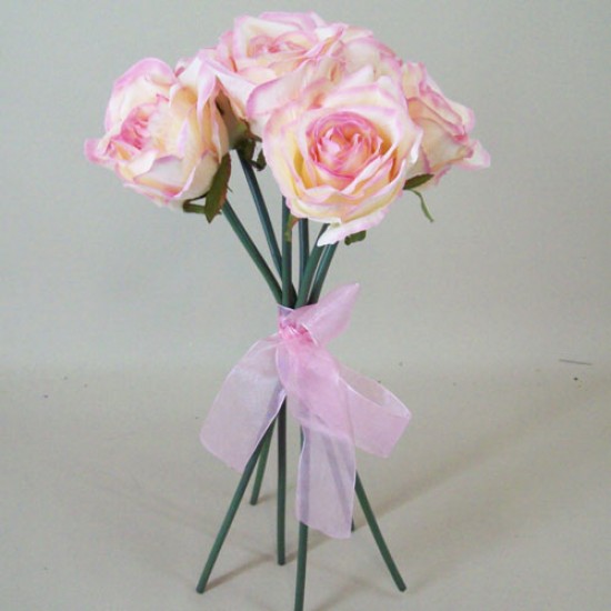 artificial rose bouquet