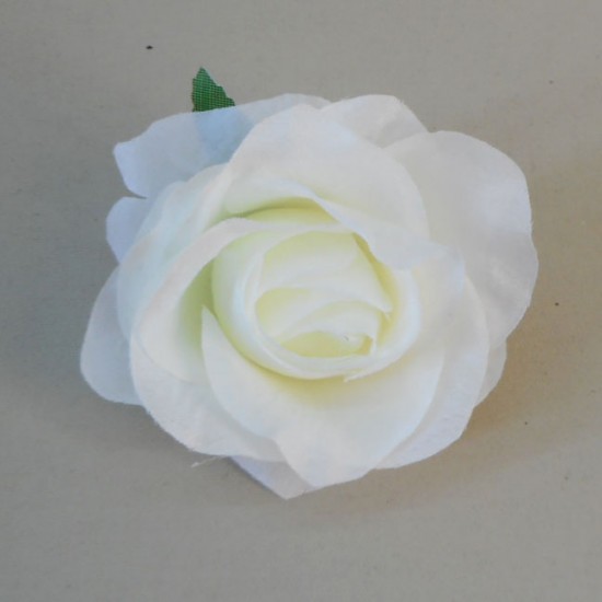 Artificial Roses Cream Heads Only 9cm - R337 