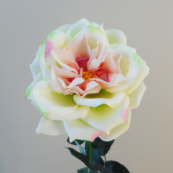 Artificial Roses Gravity Pink Green 64cm - R158 LL2