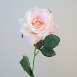 Artificial Roses Pale Pink 'Secret Love' 42cm - R728 O2