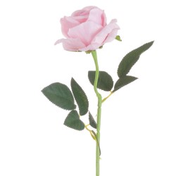 Artificial Roses Pastel Pink 53cm - R059 R4