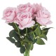 Artificial Roses Pastel Pink 53cm - R059 R4
