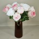 Artificial Rose Cream 62cm - R310 O2