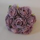 Antique Roses Posy Mauve | Faux Dried Flowers 28cm - R063 L4