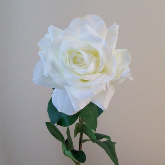 Artificial Tea Rose Cream 68cm - R846 R4