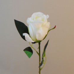 Charlotte Artificial Rose Buds Ivory 53cm - R095 O3