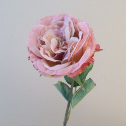 Downton Artificial Roses Soft Pink 55cm - R140 O2