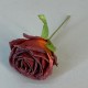 Artificial Rose on Wire Stem Burnt Orange 16cm | Faux Dried Flowers - R091 Q1 Artificial Rose on Wire Stem Burnt Orange 16cm | Faux Dried Flowers - R091 Q1