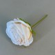 Artificial Rose on Wire Stem Soft Peach 16cm  | Faux Dried Flowers - R078 Q1