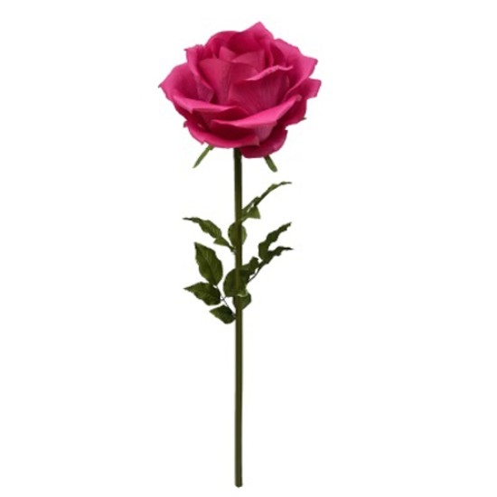 Giant Silk Rosebuds Hot Pink 130cm | VM Display Prop - R616