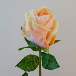 Real Touch Rose Bud Peach 55cm - R433 S2