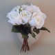 Vintage Silk Rose Bouquet Blush Peach 25cm - R707 L3