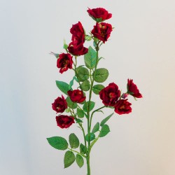 Wild Rose Spray Red 74cm - R100 S4