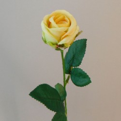Windsor Artificial Rose Bud Yellow 42cm - R829 U2