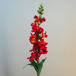 Artificial Snapdragons Red 93cm - S042 AA2