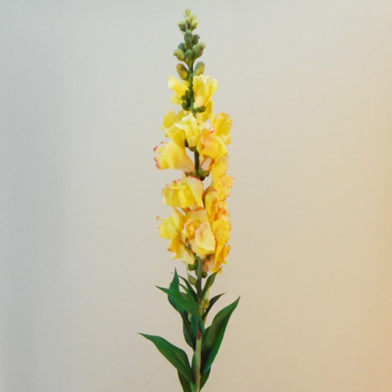 Artificial Snapdragons Golden Yellow 92cm - S099 BX5