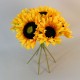 Artificial Sunflowers Bouquet 31cm - S070 KK2