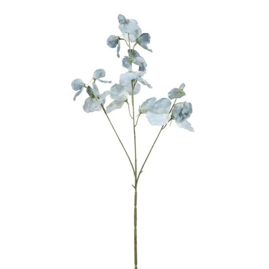 Sweet Peas Stem Blue 73cm - S023 COMING SOON