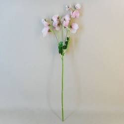 Long Artificial Sweet Peas Stem Pink 68cm - S030 R3