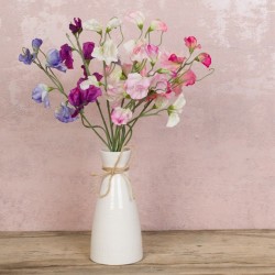 Luxury Artificial Sweet Peas Posy 40cm - S049 Q3