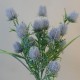Artificial Thistles Plant Lavender Grey 38.5cm - T042 Q2