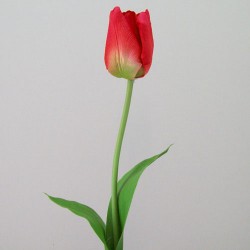 Large Artificial Tulips Red 68cm - T052 KK3